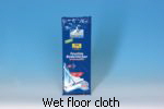 Wet floor cloth